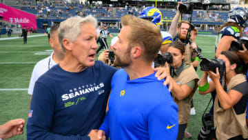 'Holy S---!' Rams Coach McVay Reacts to Seahawks' Pete Carroll Firing