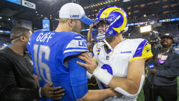 Rams' McVay on Stafford: 'Wouldn't Want Anyone Else' at QB as Goff Leads Lions to Win