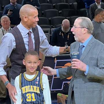 Pacers Legend Reggie Miller Makes Surprise Visit to Honor Longtime PR Director