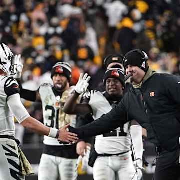 Watch: Joe Burrow, Zac Taylor, Bengals Celebrate AFC North Title