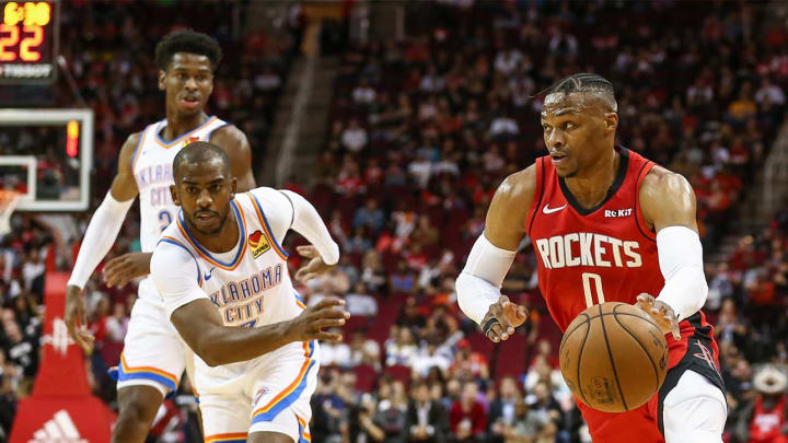 Russell Westbrook Following Rockets' Win Over Thunder: 'When I Hoop, I Have No Friends'