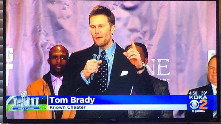 Pittsburgh TV Station Fires Employee Responsible for Tom Brady ‘Known Cheater’ Graphic