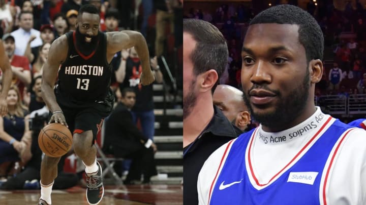 Meek Mill Says James Harden Called Him Three to Four Times a Week in Prison