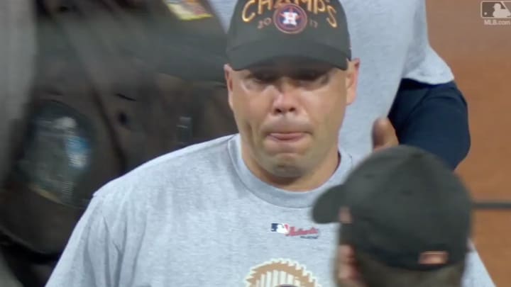 Watch: Carlos Beltran Cries After Winning First World Series of 20-Year Career