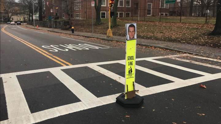 A Massachusetts Teacher Used a Picture of Tom Brady to Get Cars to Slow Down