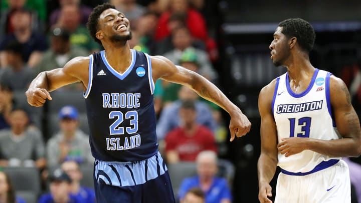 No. 11 Rhode Island upsets No. 6 Creighton and then gets its own surprise—Lamar Odom