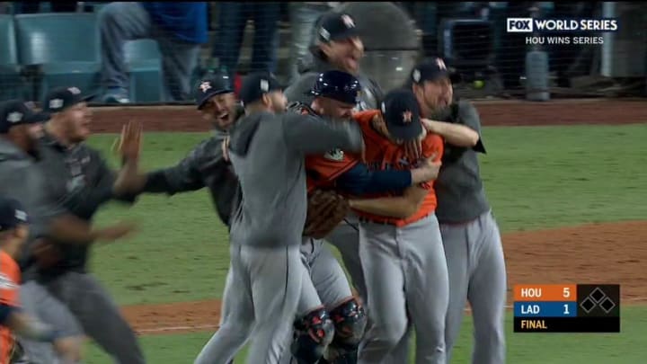 WATCH: Astros Clinch First World Series Title in Franchise History