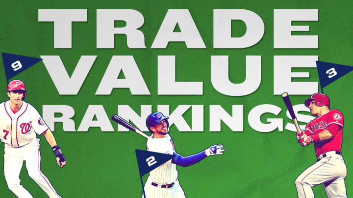 2017 MLB Trade Value player rankings: Nos. 50–1