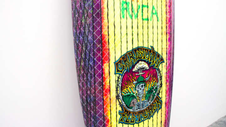 In a wave of color, RVCA launches a line of eye-dazzling surfboards