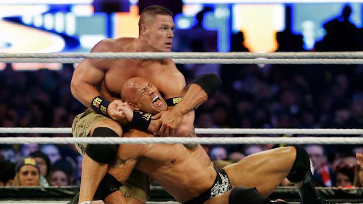 WWE's WrestleMania looks to upstage Final 4 in Texas