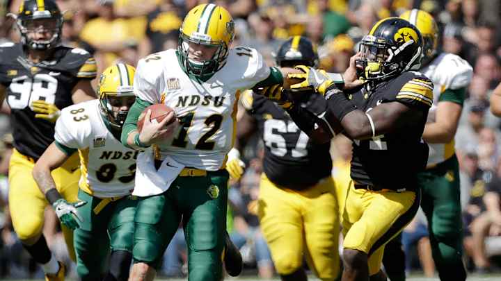 North Dakota State beats Iowa for sixth straight FBS win