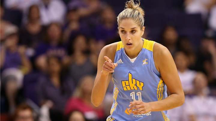 Watch Elena Delle Donne make buckets with cake, broccoli