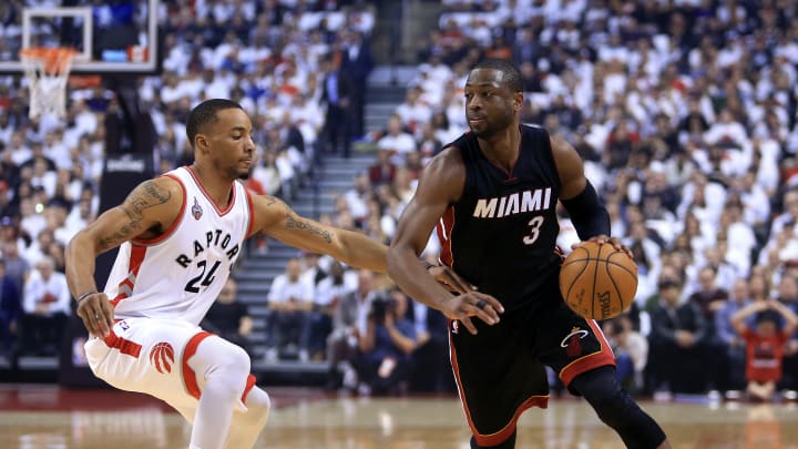 Wade, Heat beat Raptors in OT after Lowry's halfcourt heave