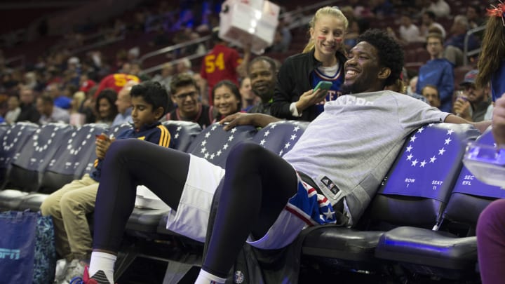 Joel Embiid learned to shoot from watching videos of 'regular white people'