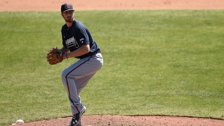 Braves pitcher John Gant has the strangest delivery