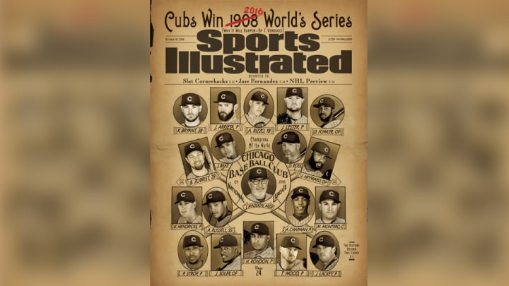 Cubs picked to win World Series on this week's Sports Illustrated cover