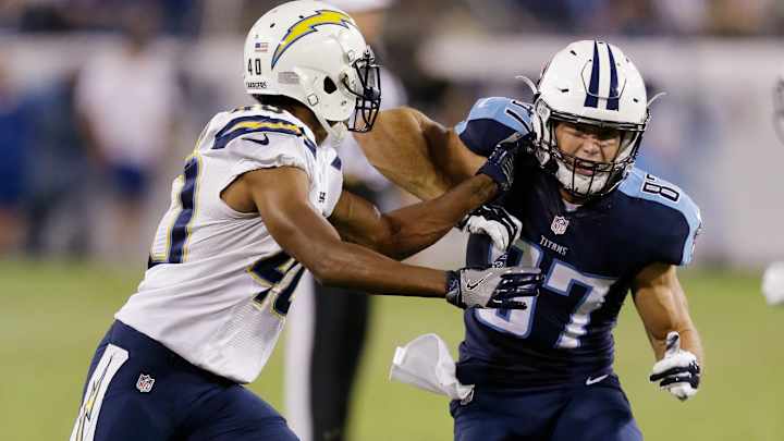 Former Colts intern Horn seeks to make Titans as receiver