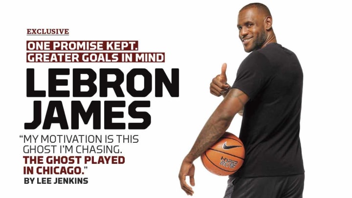 LeBron James chases the ghost from Chicago and basketball immortality