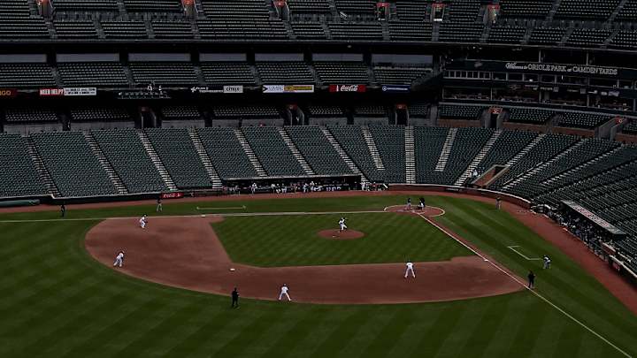 Orioles try to help Baltimore heal, while fans just try to watch them win