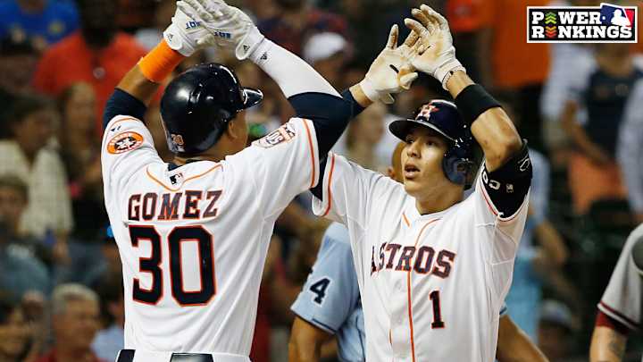 Power Rankings: Retooled at deadline, red-hot Astros surge into second