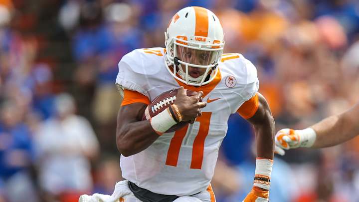 Tennessee's Dobbs makes history in loss at Florida