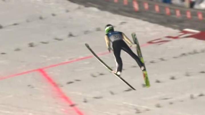 Slovenian Peter Prevc sets ski-jumping world record