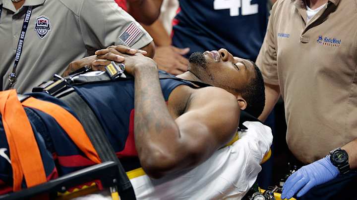 Pacers' Paul George suffers severe leg injury at USA Basketball showcase