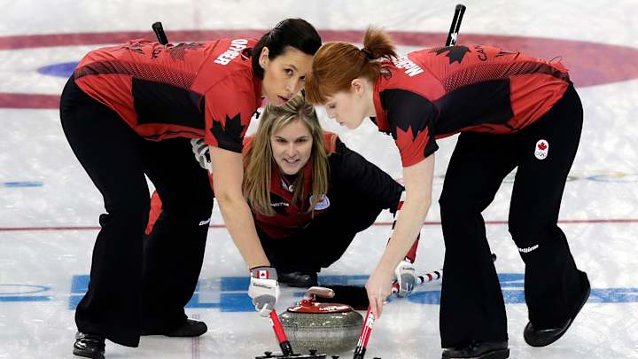 Olympic women's curling: Canada beats Denmark 8-5