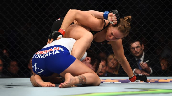 Ronda Rousey on 14-second fight: That's the most brilliant 'ninja s---'