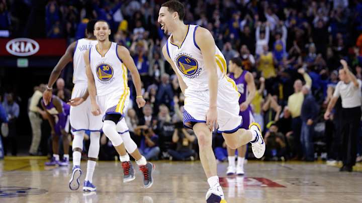 Warriors' Klay Thompson sets NBA record with 37 points in a quarter