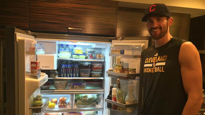 Fridge Raider: Cleveland Cavaliers forward Kevin Love