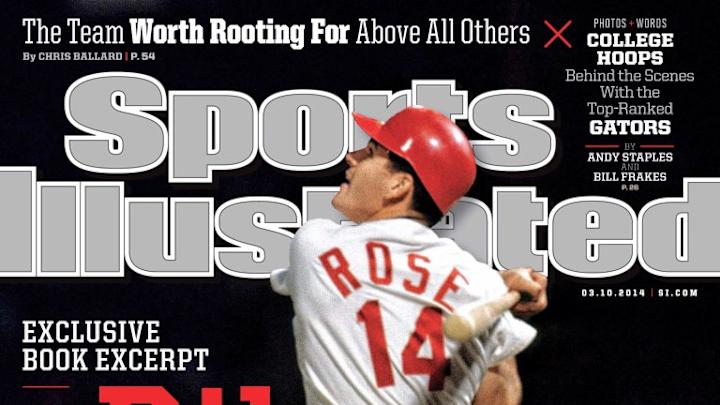 Pete Rose hits the cover of the March 10 issue of Sports Illustrated