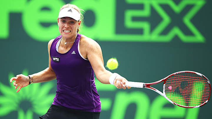 Angelique Kerber, Ana Ivanovic win opening matches at Sony Open