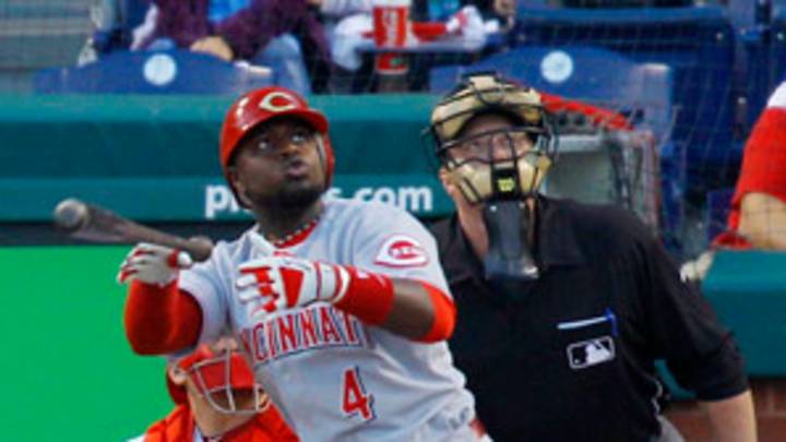 Reds' Brandon Phillips, DatDudeBP on Twitter, a delight to watch