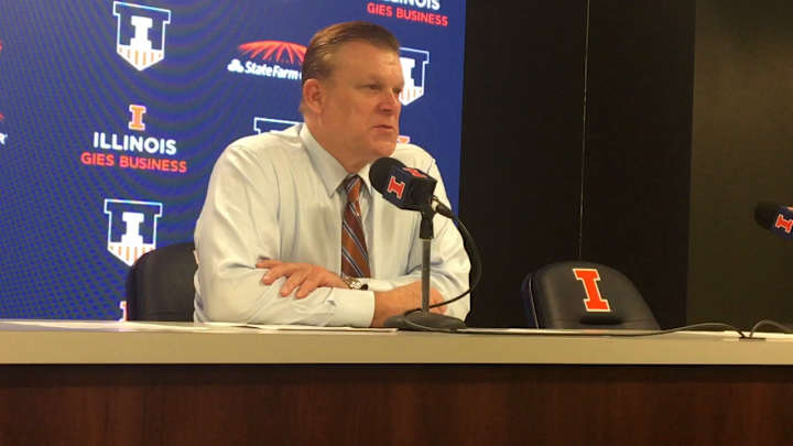 VIDEO: Illini coach Brad Underwood after 95-64 win over N.C. A&T