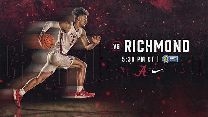 Live Updates: Alabama Basketball Hosts Richmond