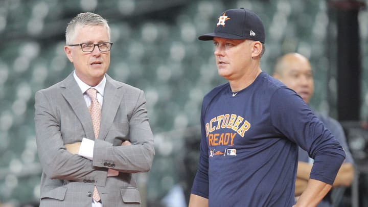 Astros Fire A.J. Hinch and Jeff Luhnow Following Suspensions for Sign Stealing