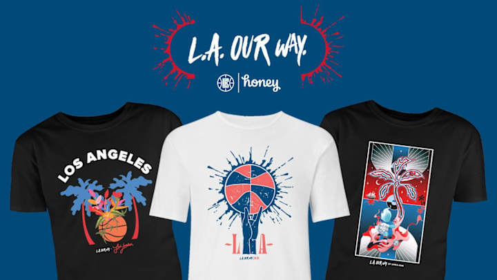 First Look: The Clippers' Newest Partnership With Honey is a Special Shirt Giveaway