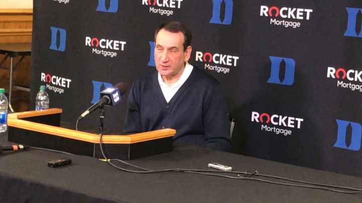 Coach K: UNC Was Relentless in First Game