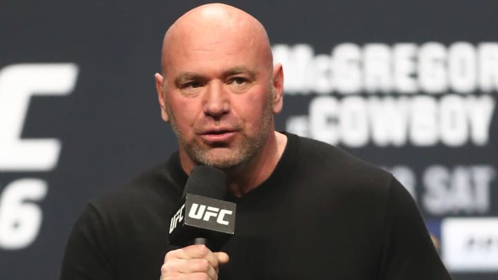 Dana White’s Slap-Fighting League Delayed After Altercation With Wife