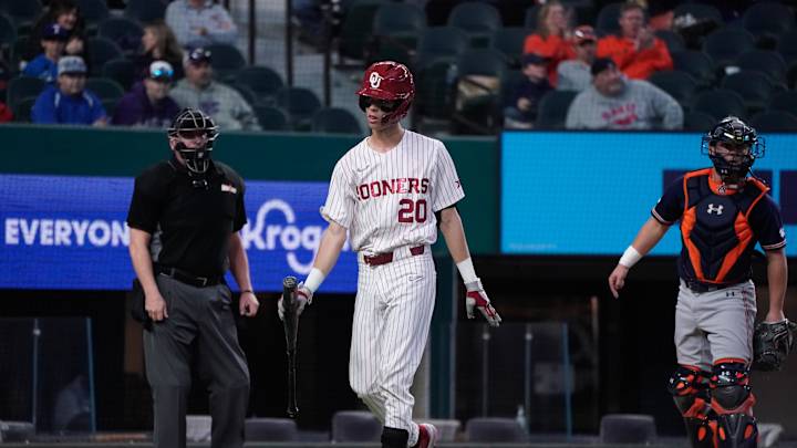 Oklahoma Baseball: Sooners Drop Series Opener to No. 10 Texas