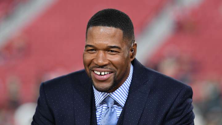 Michael Strahan Reveals Closing Gap Teeth Was April Fool's Joke