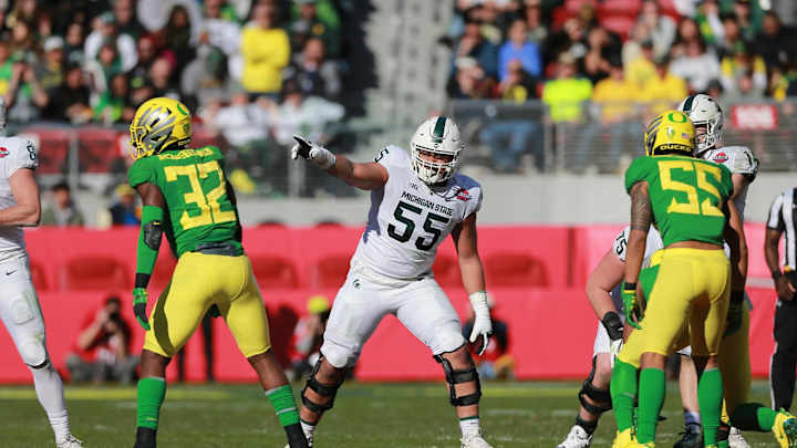 Jordan Reid - Offensive Guard Michigan State Spartans Scouting Report