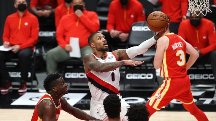 Blazers Come Up Short Against Hot-Shooting Hawks