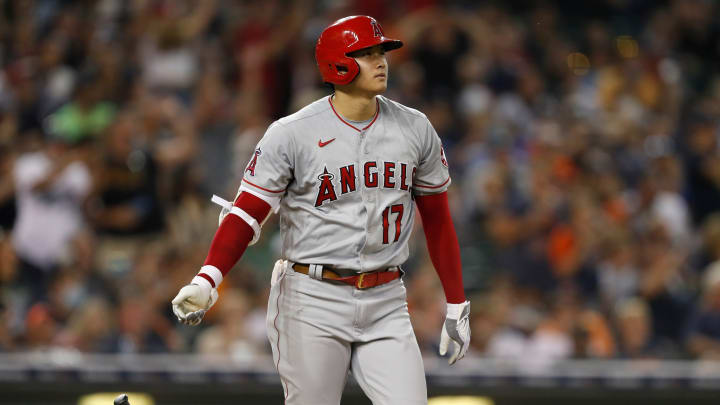 Shohei Ohtani Belts 40th Home Run, Pitches Eight Innings in Win