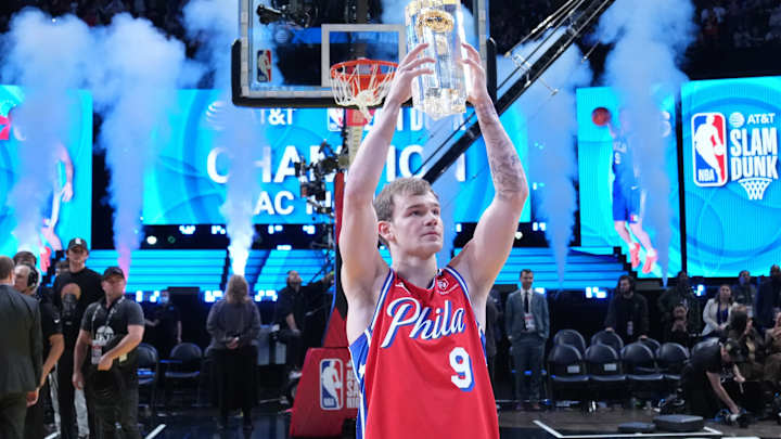 Mac McClung Makes Sixers History Winning NBA's Slam Dunk Contest