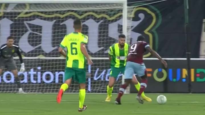 Michail Antonio Casually Scores Europa Conference League Wondergoal As West Ham Take Control Against AEK Larnaca