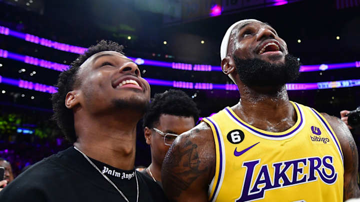 Lakers Hall Of Famer Supports LeBron James' Claim That Bronny Is Better Than Some Active Players