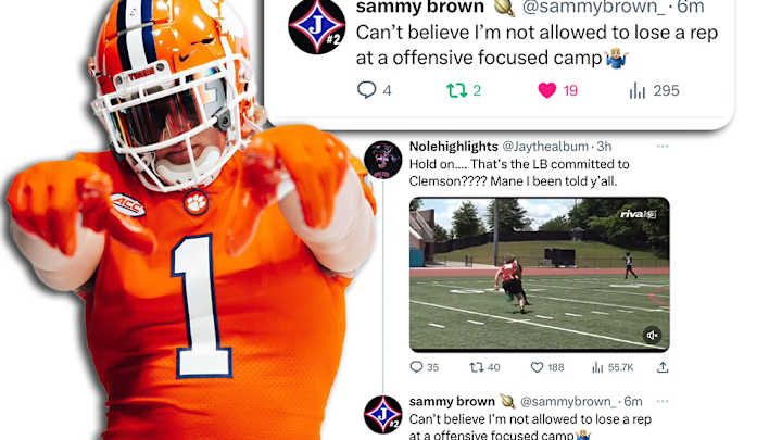 LOOK: Clemson commit Sammy Brown fires back at troll on Twitter