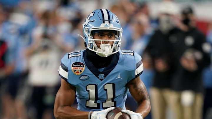 NFL Draft Profile: Josh Downs, Wide Receiver, North Carolina Tar Heels